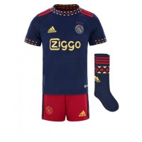 Ajax Dusan Tadic #10 Fotballklær Bortedraktsett Barn 2022-23 Kortermet (+ korte bukser)
